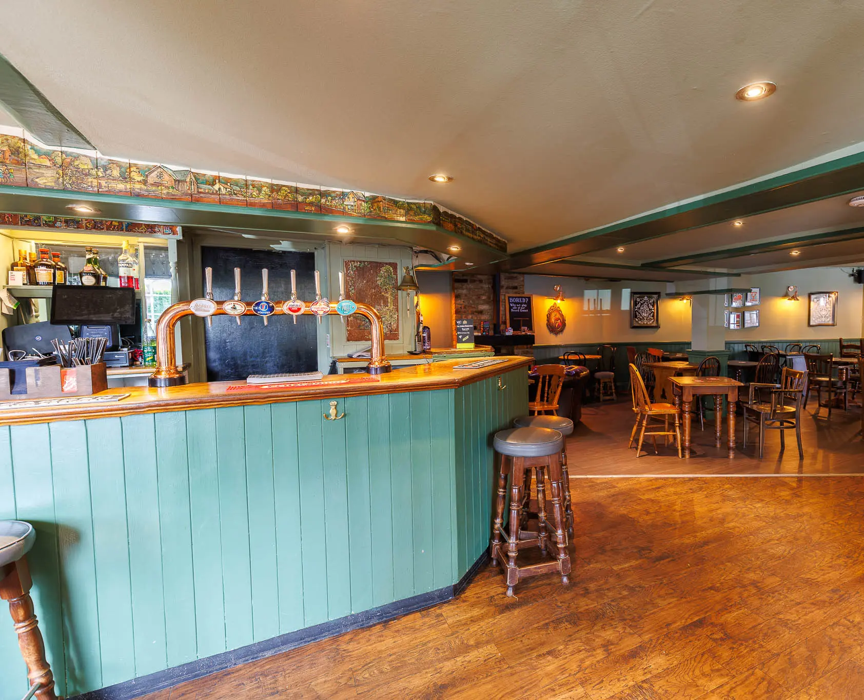 Bar area