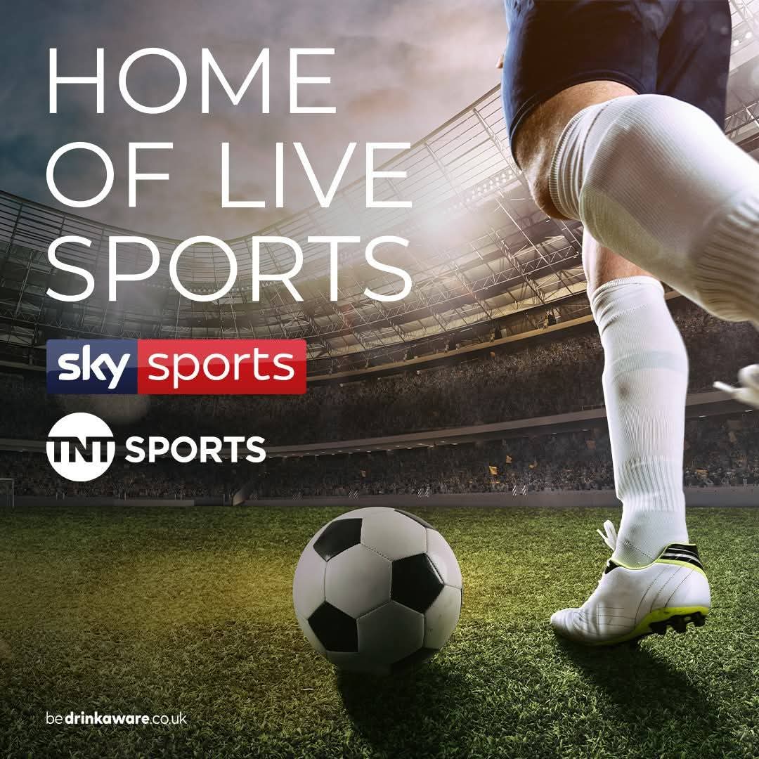 Live sports shown here — Sky Sports & TNT Sports